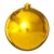 Елочный шар Tarrington House золото 30см пластик 1шт