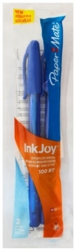 Ручка Paper Mate Ink Joy 100 шариковая синяя 2шт