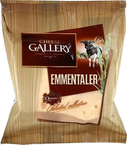 Сыр Cheese Gallery Emmentaler 45%, 250г
