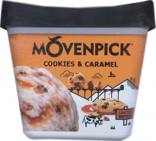 Мороженое Movenpick печенье и карамель 533г