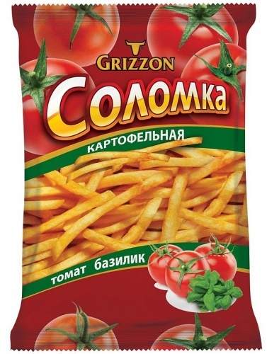 Соломка Grizzon картофельная со вкусом томата 80г