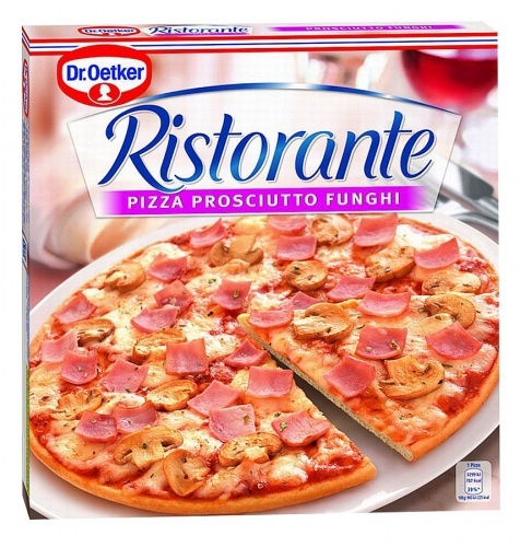 Пицца Dr.Oetker Ristorante Ветчина и грибы, 350г