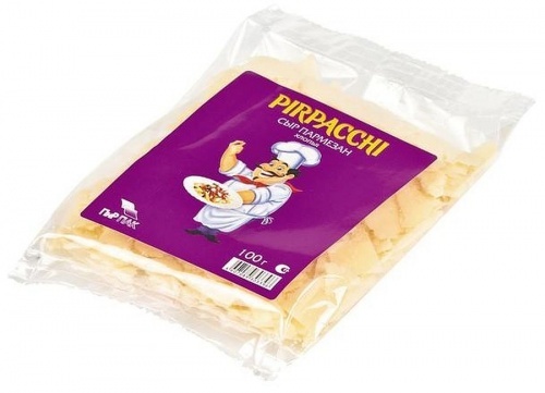Сыр Pirpacchi Пармезан 32% хлопья, 100 гр