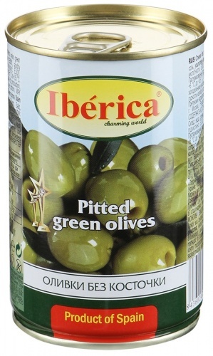Оливки Iberica без косточки 350г