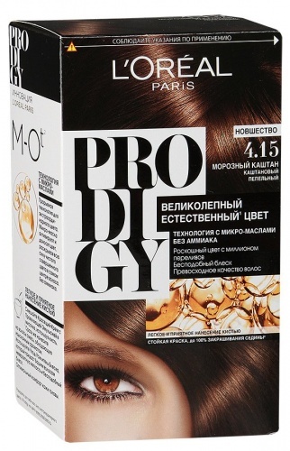 Краска для волос L`Oreal Paris Prodigy 4.15 Морозный каштан