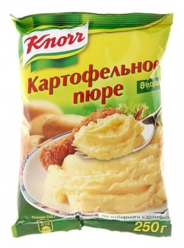 Пюре Knorr картофельное 250г