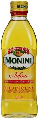 Масло Monini оливковое Anfora стекло 500мл