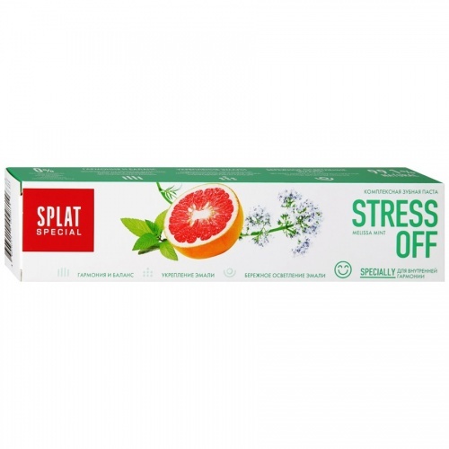 Зубная паста Splat Special Stress Off, 75мл