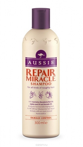 Шампунь для поврежденных волос Aussie Repair Miracle, 300 мл