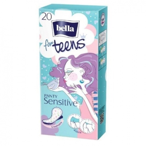 Прокладки ежедневные Bella for teens Panty sensitive, 20 шт.