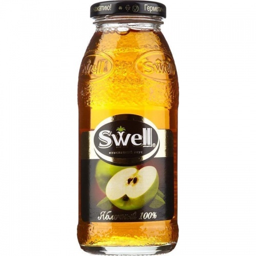 Сок Swell яблочный 250мл