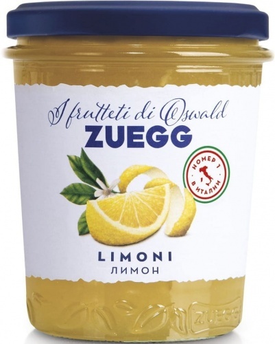 Десерт Zuegg фруктовый лимон 330г