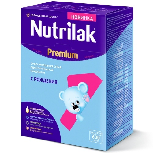 Смесь Nutrilak Premium 1 600г