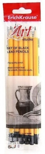 Набор чернографитовых карандашей ErichKrause Art studio 6шт