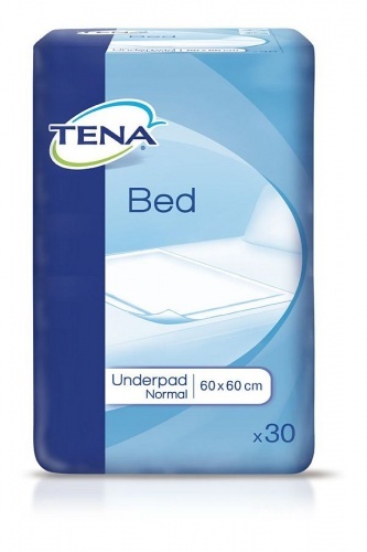 Простынь Tena Bed Normal впитывающая 60*60, 30 шт