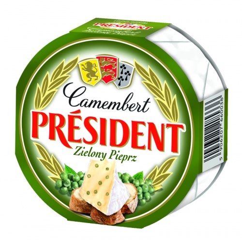 Сыр President камамбер с перцем 125г