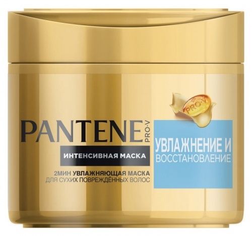 Маска Pantene pro-v Интенсивная увлажнение и восстановление волос, 300 мл