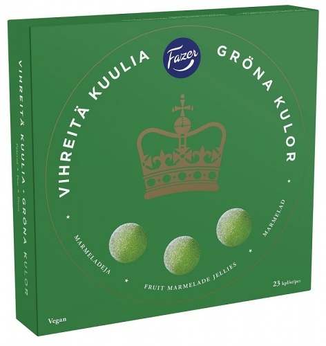 Мармелад Fazer Green Jellies, 500г