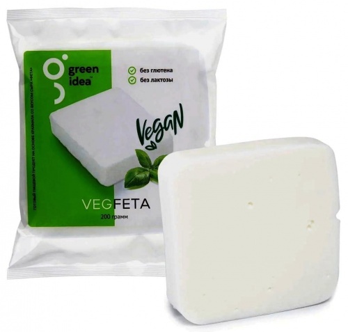 Сыр Green idea Vegan VegFeta растительный 24%, 200г