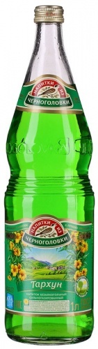 Напиток Тархун Напитки из Черноголовки газированный, 1л, в упаковке 6шт