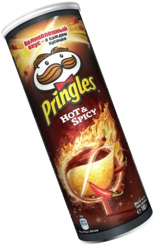 Чипсы Pringles с острым и пряным вкусом 165г