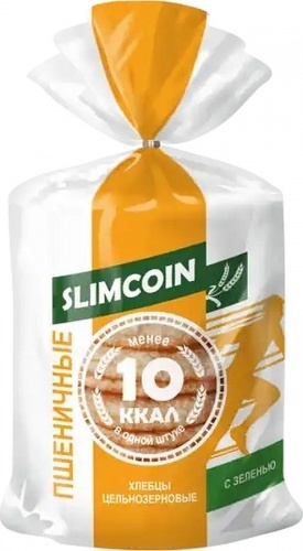 Хлебцы Slimkoin пшеничные с зеленью 30г