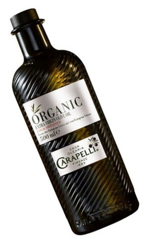 Масло Carapelli Organic extra virgin оливковое 500мл