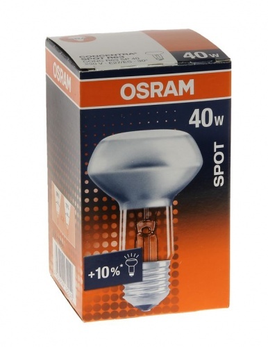 Лампа Osram накаливания зеркальная 40W, R63, E27