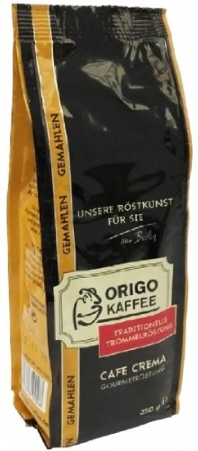 Кофе Origo Cafe crema молотый 250г