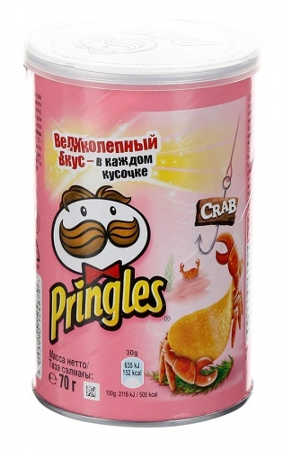 Чипсы Pringles со вкусом Краба 70г