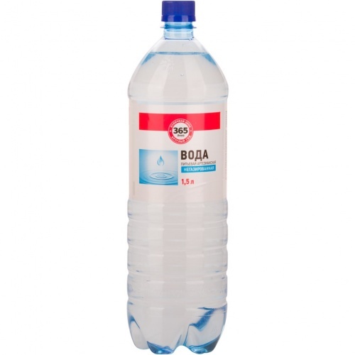 Вода питьевая 365 Дней очищенная негазированная 1,5л