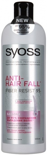 Бальзам Syoss "Anti-hair fall", 500мл