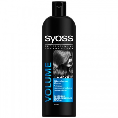 Шампунь для тонких и ослабленных волос Syoss Volume lift дополнительный объем и сила волос, 500 мл