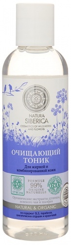 Тоник Natura Siberica очищающий для жирной и комбинированной кожи, 200 мл