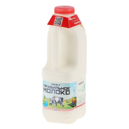 Молоко Правильное Молоко 3,2-4% 900мл