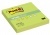 Стикеры Post-it Optima зеленые 7,6*7,6см, 100 листов