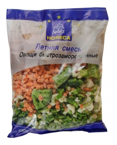 Смесь овощная Horeca select Летняя свежезамороженная 2,5кг