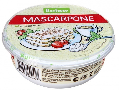Сыр Bonfesto Маскарпоне 78%, 250г