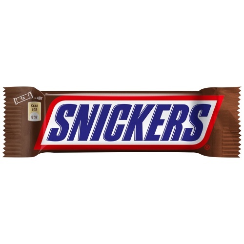 Батончик Snickers 50,5г упаковка 48шт