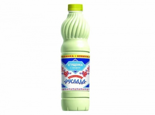 Сгущенное молоко Руслада с сахаром 8,5%, 1000г
