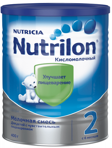 Смесь для детей Nutrilon 2 сухая кисломолочная с 6 месяцев 400г