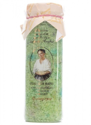 Соль для ванн Рецепты бабушки Агафьи "Успокаивающая", 800 гр