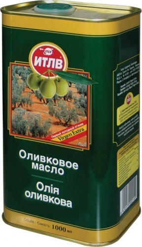 Масло оливковое ITLV Virgen Extra 1л