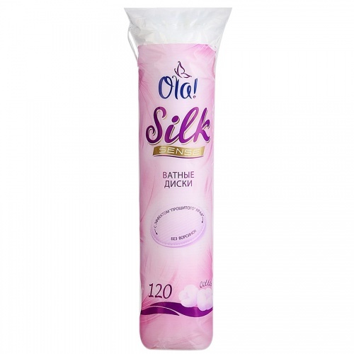 Диски Ola! Silk Sense ватные, 120 шт