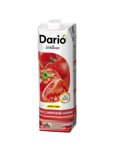Сок Dario Wellness томатный 950мл