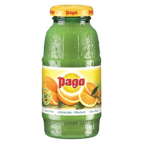 Сок Pago апельсин 200мл упаковка 6шт