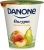 Йогурт Danone Персик-груша 2,8% без змж 260г