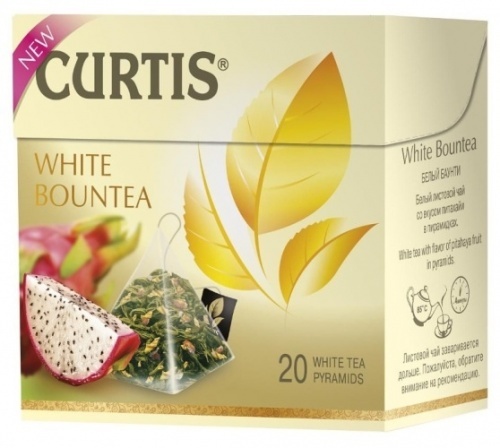 Чай Curtis White bountea белый с ароматом питахайи 20х1,7г