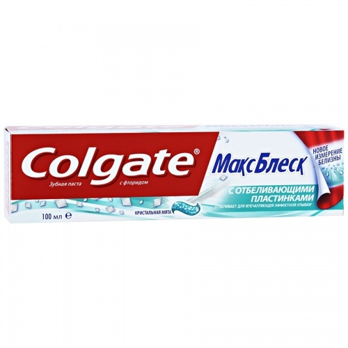 Зубная паста Colgate Макс-Блеск, 100 мл