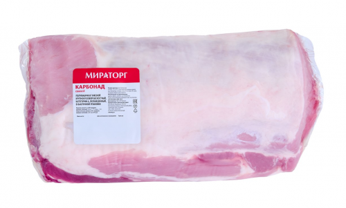 Карбонад свиной Мираторг без кости охлажденный, ~2 кг